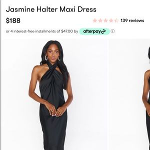 Show me your mumu - Jasmine Halter Maxi Dress